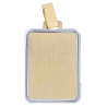 CHAPA BICOLOR ORO 18KT.