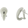 PENDIENTES ORO BLANCO