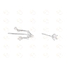 PENDIENTES LIBRA PLATA 925MLS.