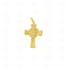 CRUZ CON CRISTO ORO 18KT.